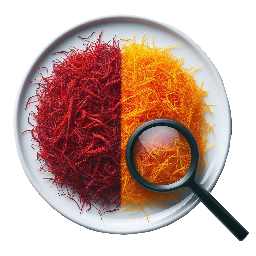 آزمایش تعیین رنگ مصنوعی در زعفران آزمایش تعیین رنگ مصنوعی در زعفران